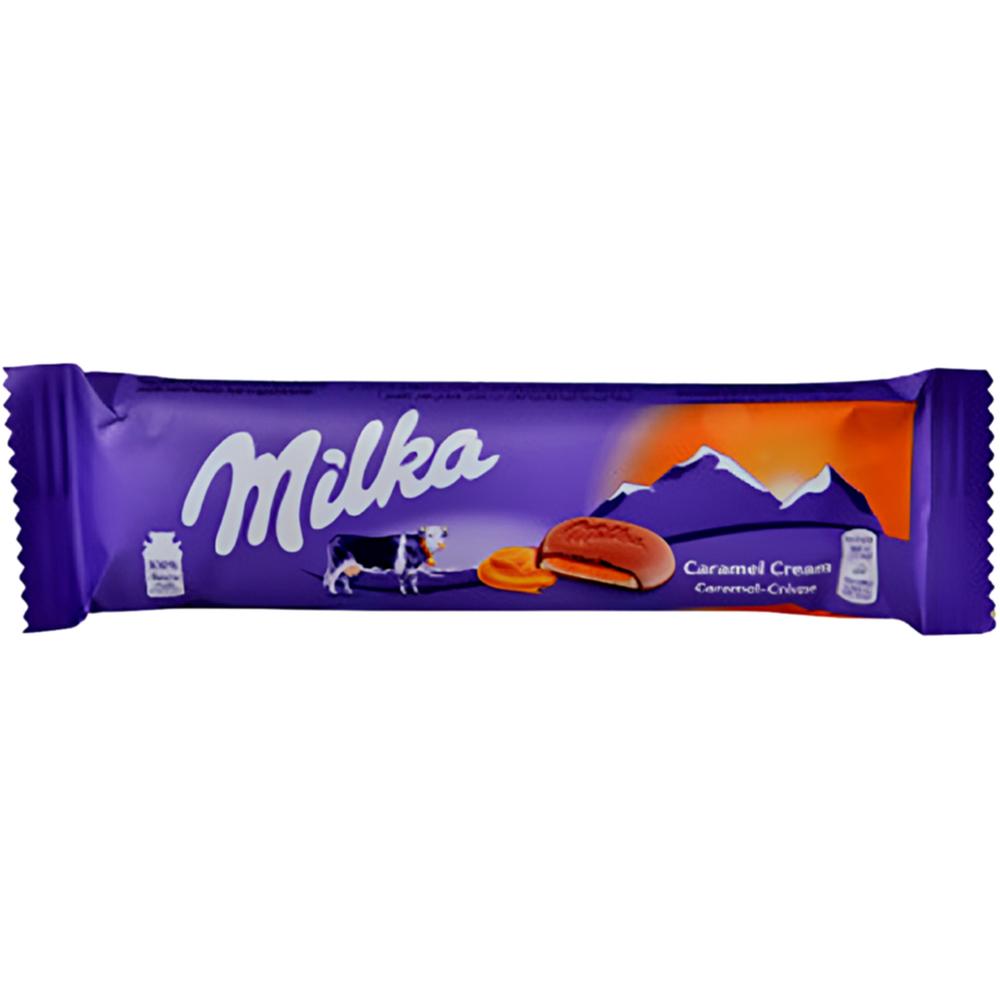 [677082] Mini Barres Chocolatées Caramel Milka 22g.