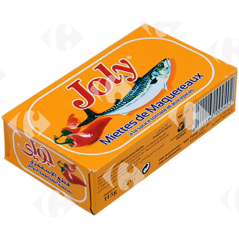 [47716] Maquereaux Sauce Tomate Joly 125g.
