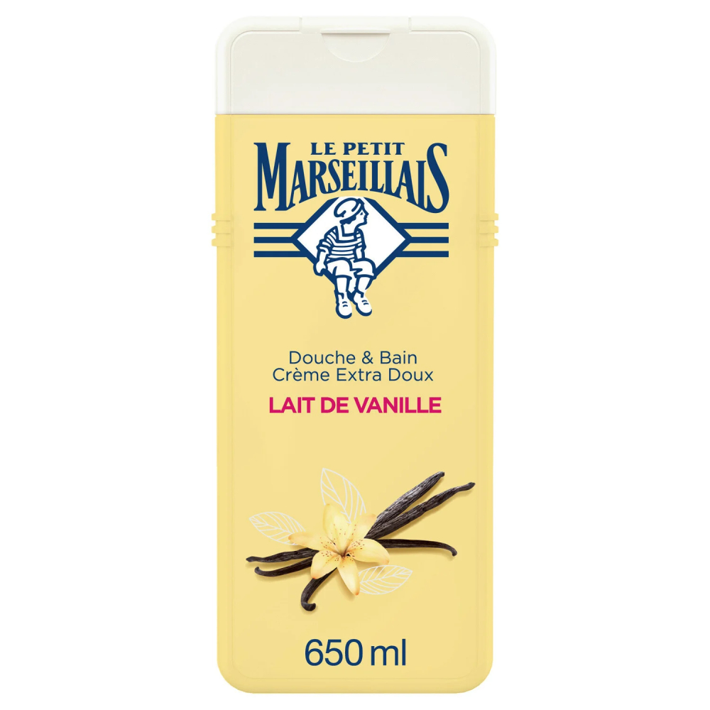 [669760] Gel Douche Lait de Vanille Le Petit Marseillais 650ml.