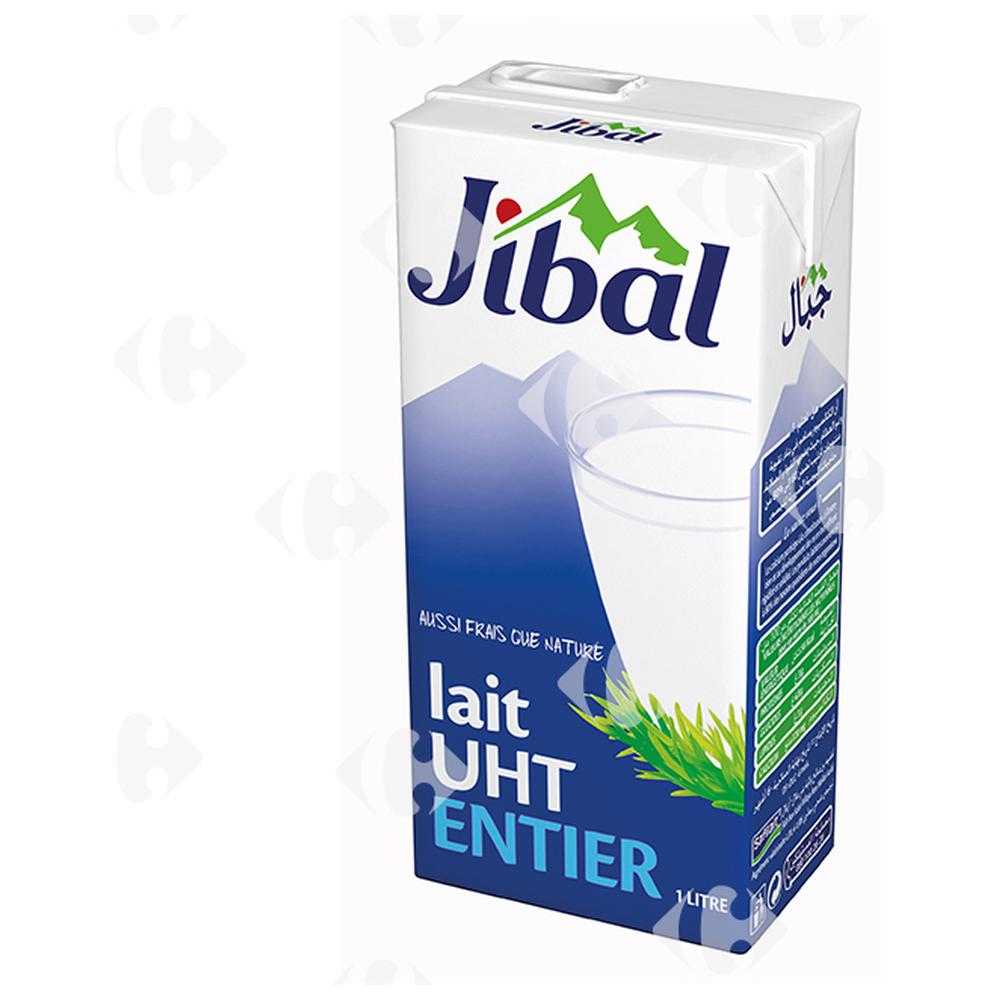 Lait Entier UHT Jibal 1L