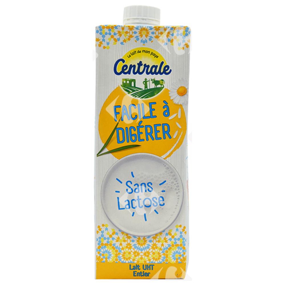 [645001] Lait UHT Entier Sans Lactose Centrale 1L