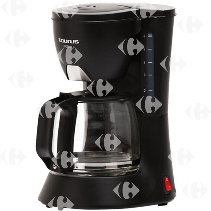 Cafetière Lirona Taurus 6 Tasses 600W.