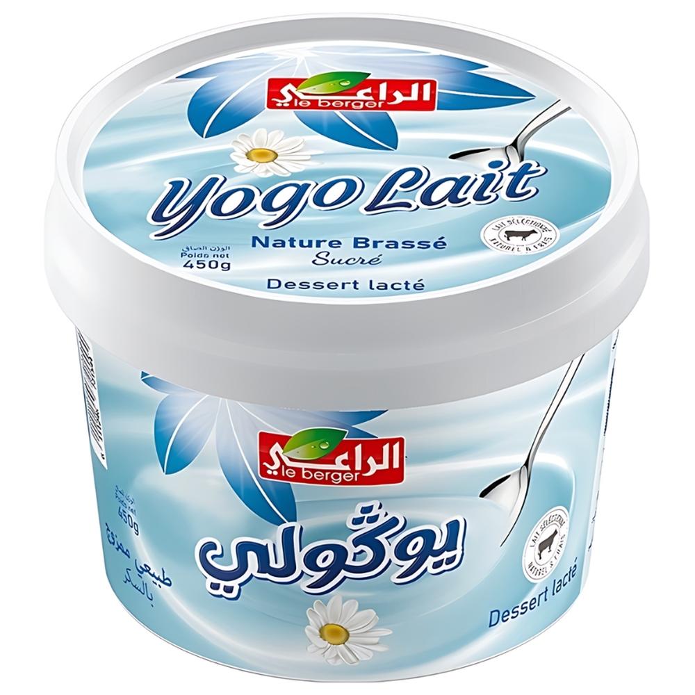 Dessert Lacté Nature Sucré Yogolait Le Berger 450g