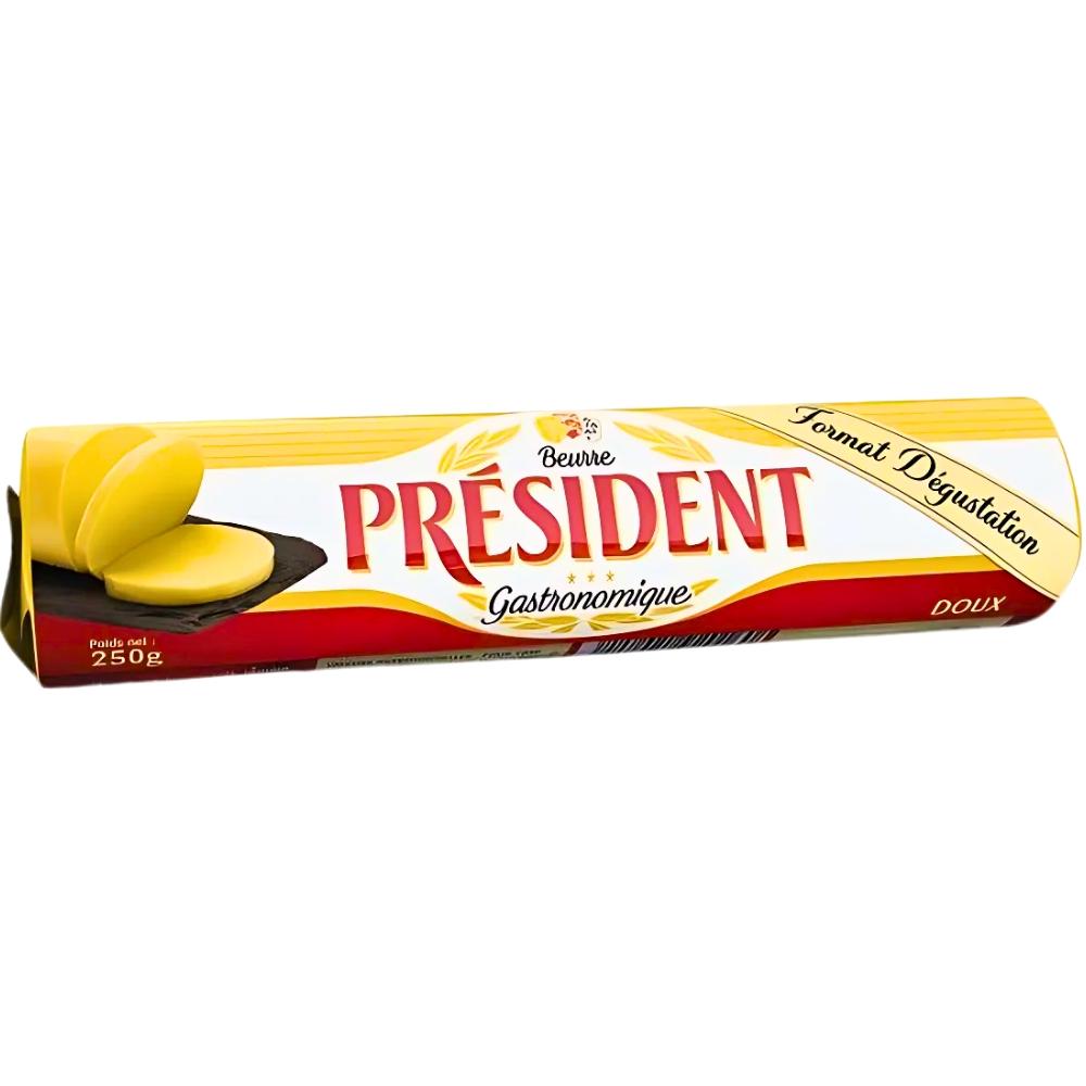 [12631] Beurre Doux Rouleau Président 250g
