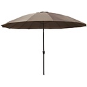 Parasol Shanghai Beige Aluminium et Toile Polyester 300cm