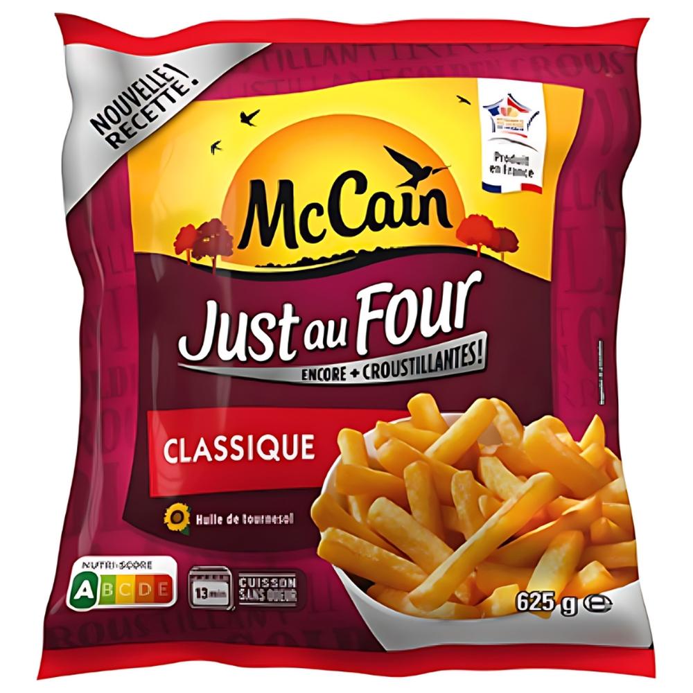 Frites Classiques Juste au Four McCain 625g