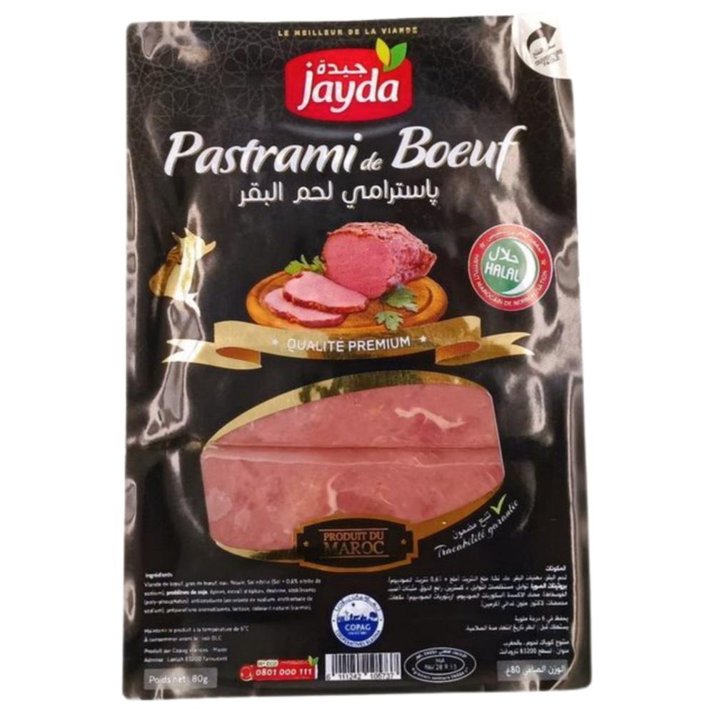 Pastrami de Boeuf Sous Vide - Charcuterie - Jayda 80g.
