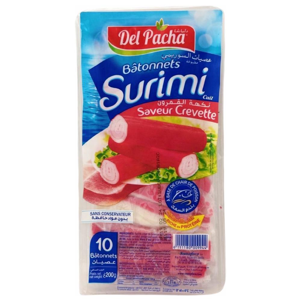 [388773] Batônnets Surimi Crevettes Del Pacha 200g