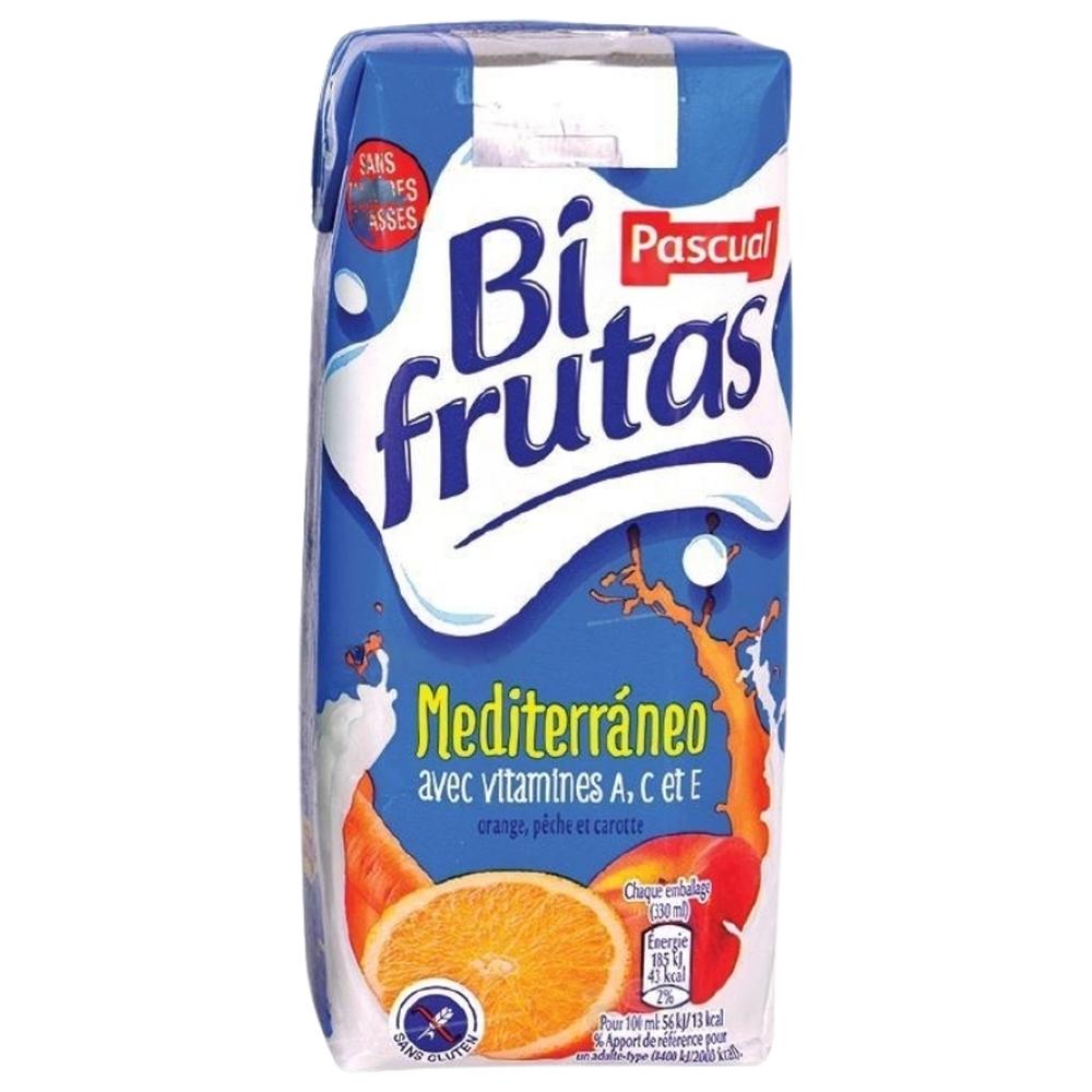 [716807] Jus au Lait Mediterraneo Bi Frutas 330ml