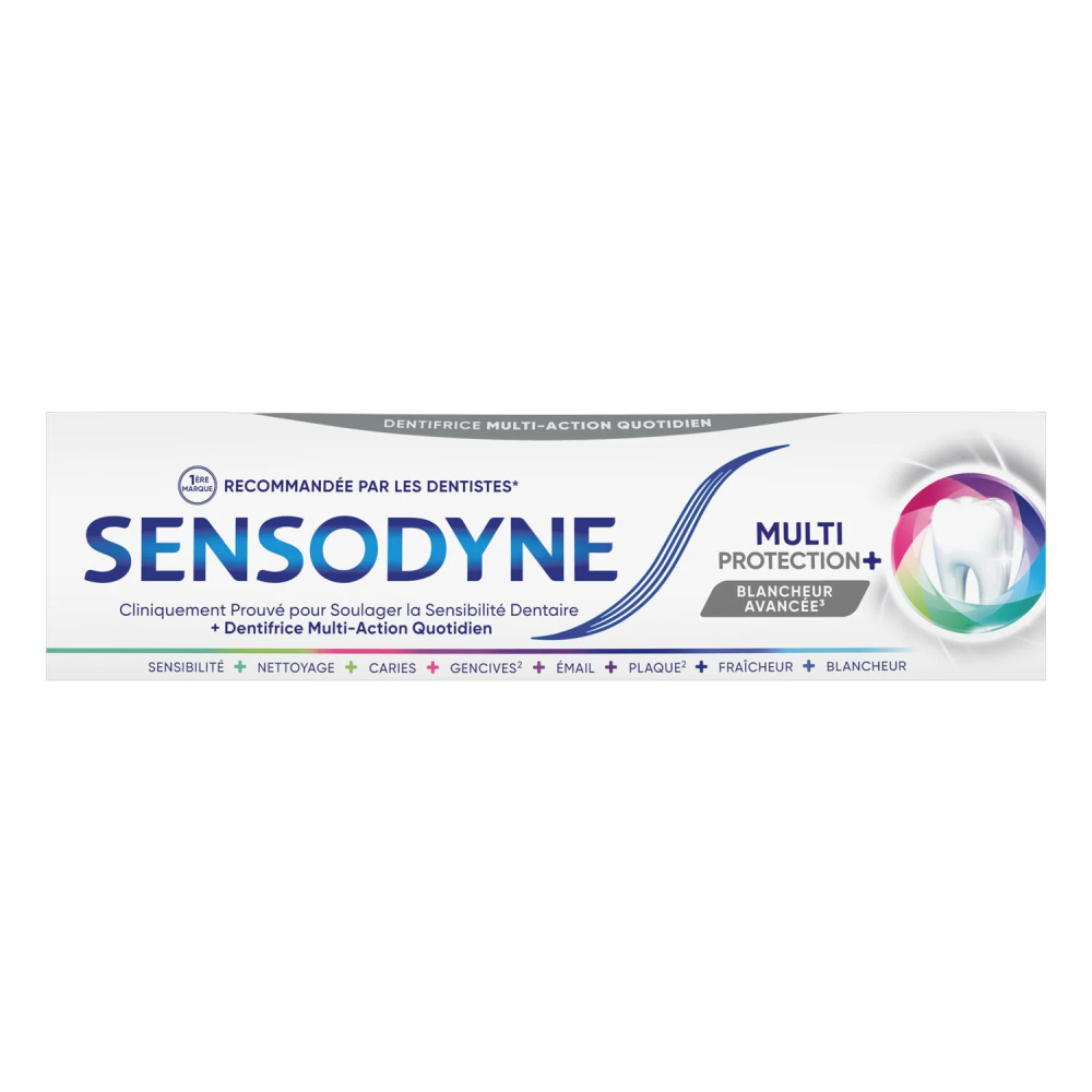 Dentifrice Multi Protection Blancheur Sensodyne 75ml.