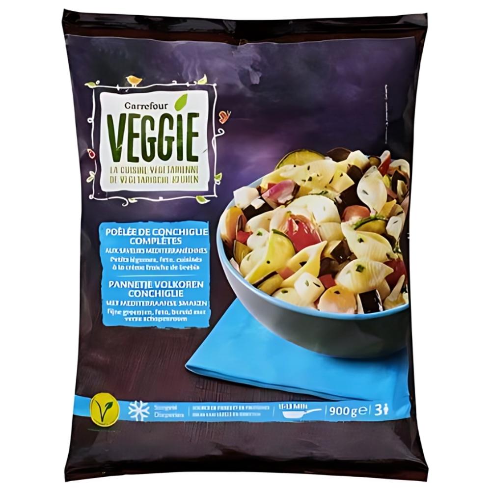 [691188] Pâtes Conchiglie Végétales Carrefour Veggie 900g