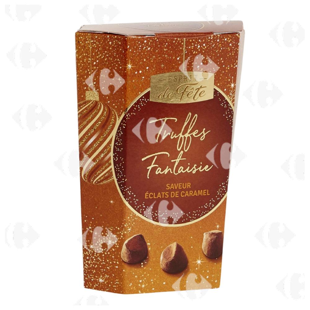 [226867] Truffes Caramel Esprit De Fête 250g.
