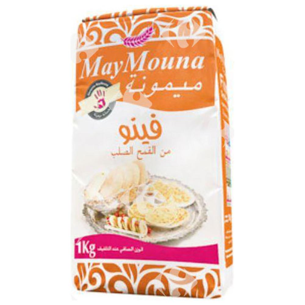 [578236] Farine Finot de Blé Dur Maymouna 1Kg.