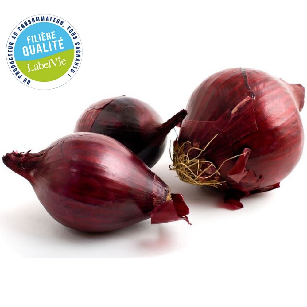 [722121] Oignon Rouges 3 pièces - Filiere Qualité