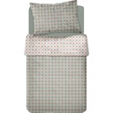 Set de Draps Microfibre Vert Kasa 160x270cm
