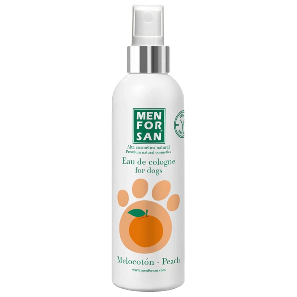 [567449] Eau de Cologne Pêche pour Chien Menforsan 125ml