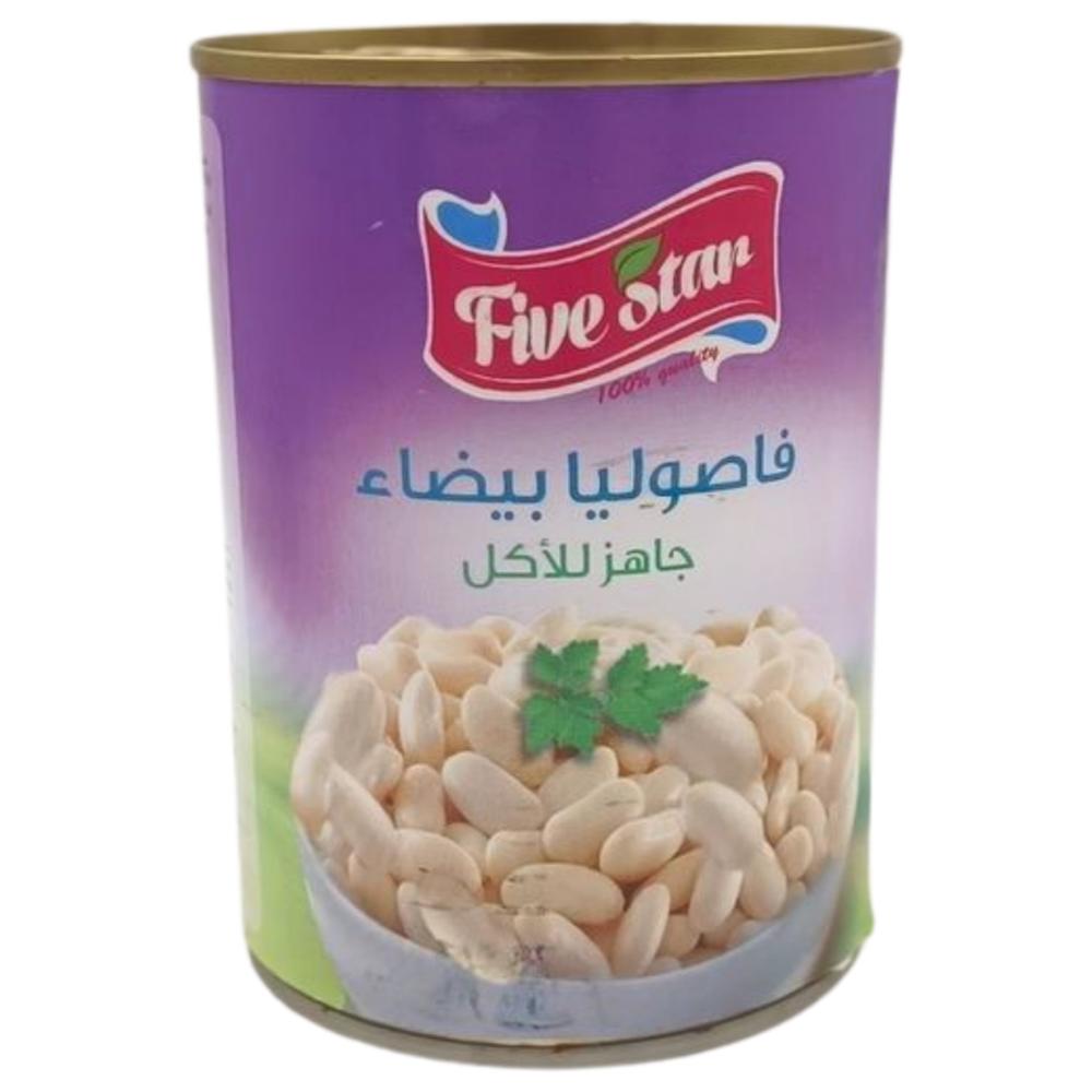 [695714] Conserve Haricot Blanc Five Star 400g.