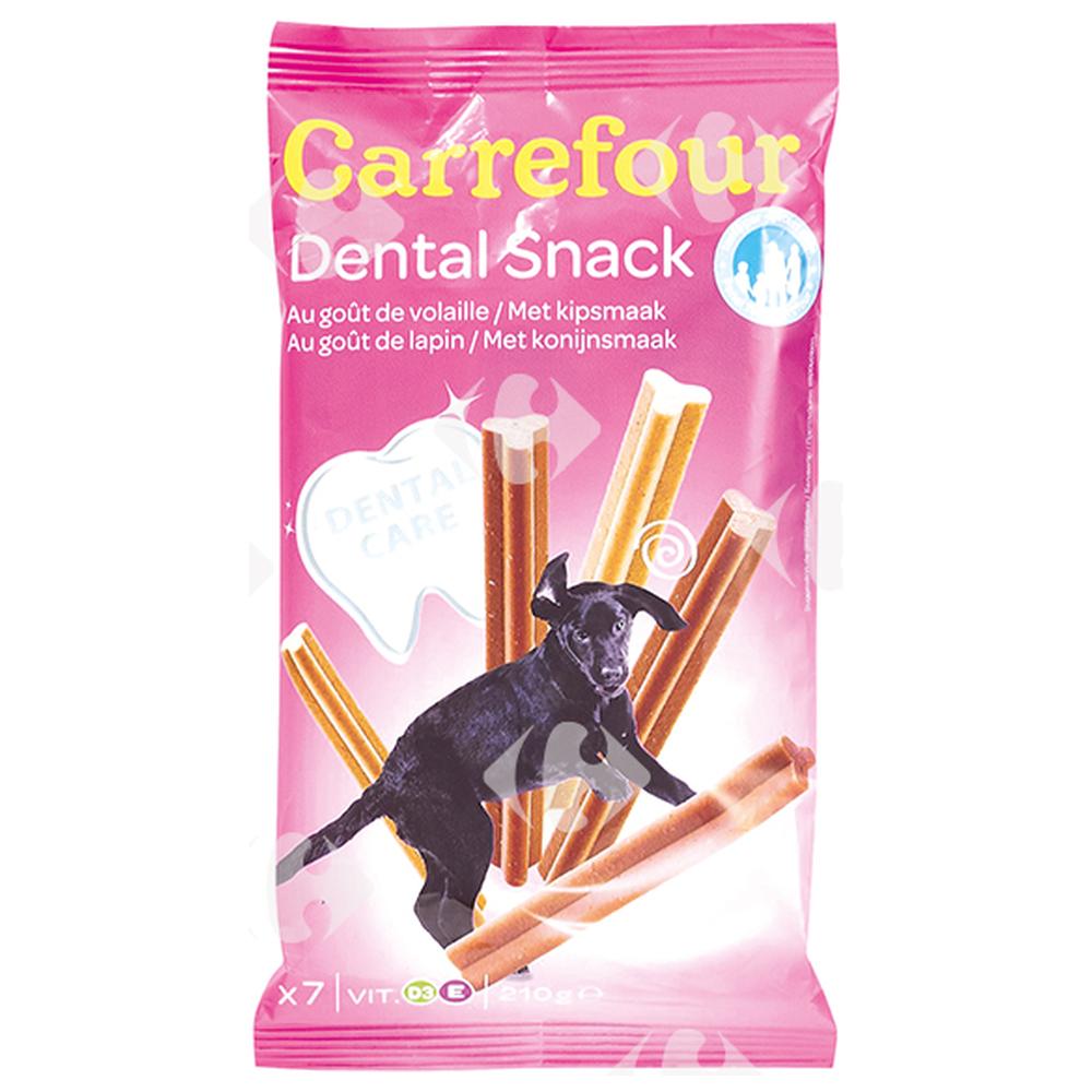 Sticks pour Chiens Snack au Bœuf Carrefour 210g