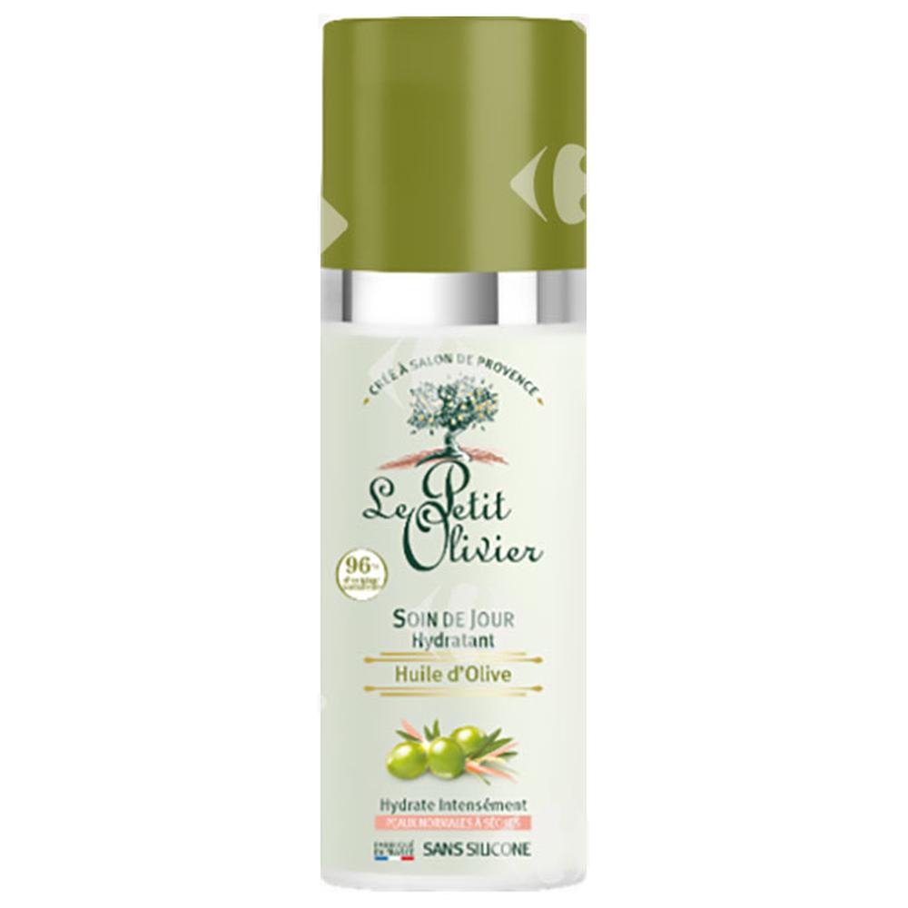 [673253] Soin de Jour Hydratation Intense Peaux sèches & sensible à l'Huile D'Olive Le Petit Olivier 50ml