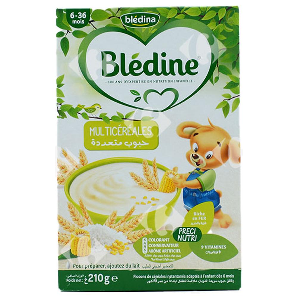 [51932] Farine Lactée aux Multicéréales pour bébé Blédina 210g.