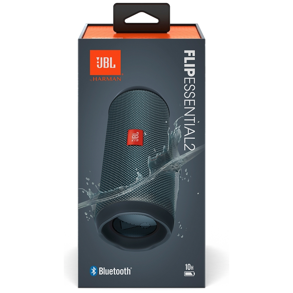 [709234] Enceinte Bluetooth Flip Essential 2 Etanche Grise JBL
