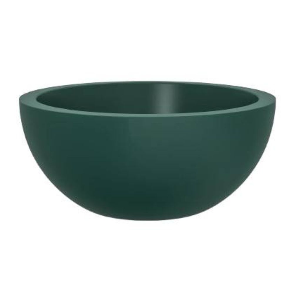 [679808] Pot Rond Vert Foncé 40x16 cm