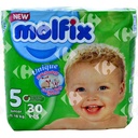 Couches Taille 5 Junior Value Pack Molfix 30 unités