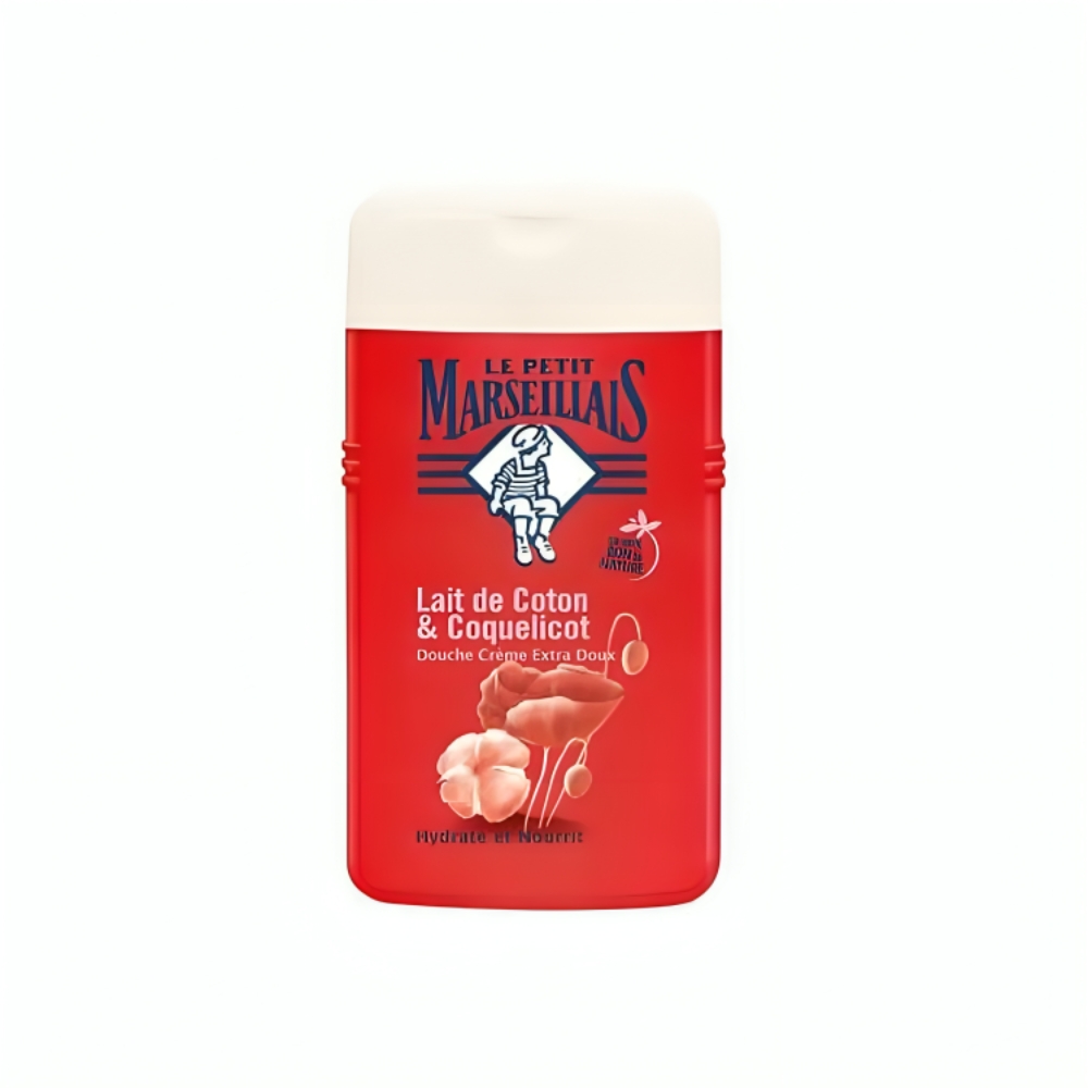 Crème de Douche Coton & Coquelicot Le Petit Marseillais 250ml