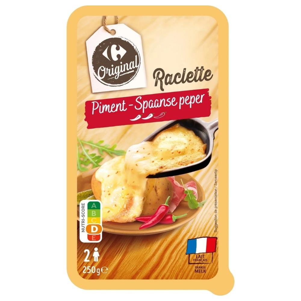 Fromage à Raclette au Piment Carrefour Original 250g