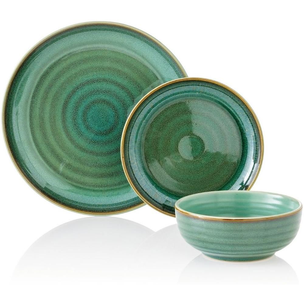 Assiette Creuse en Porcelaine Marv O Vert Kasa 16cm