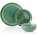 Assiette Creuse en Porcelaine Marv O Vert Kasa 16cm