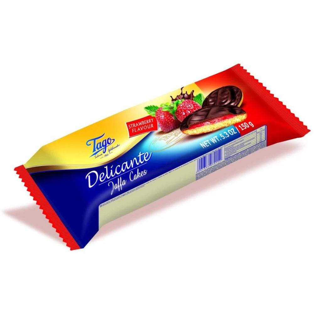 [722359] Génoise Fourrée Fraise Tago 150g