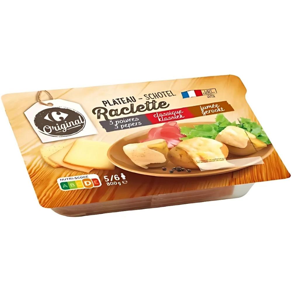 Raclette 3 Poivres Carrefour Original 800g
