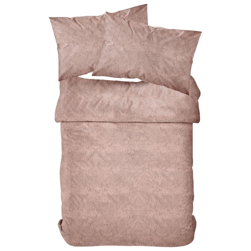 [721729] Housse Couette Rose Sherpa Kasa 240x220 cm