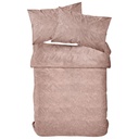 Housse Couette Rose Sherpa Kasa 240x220 cm