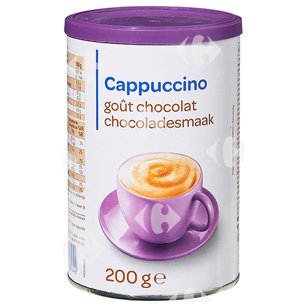 [656588] Cappuccino Chocolat Carrefour Blanc 200g