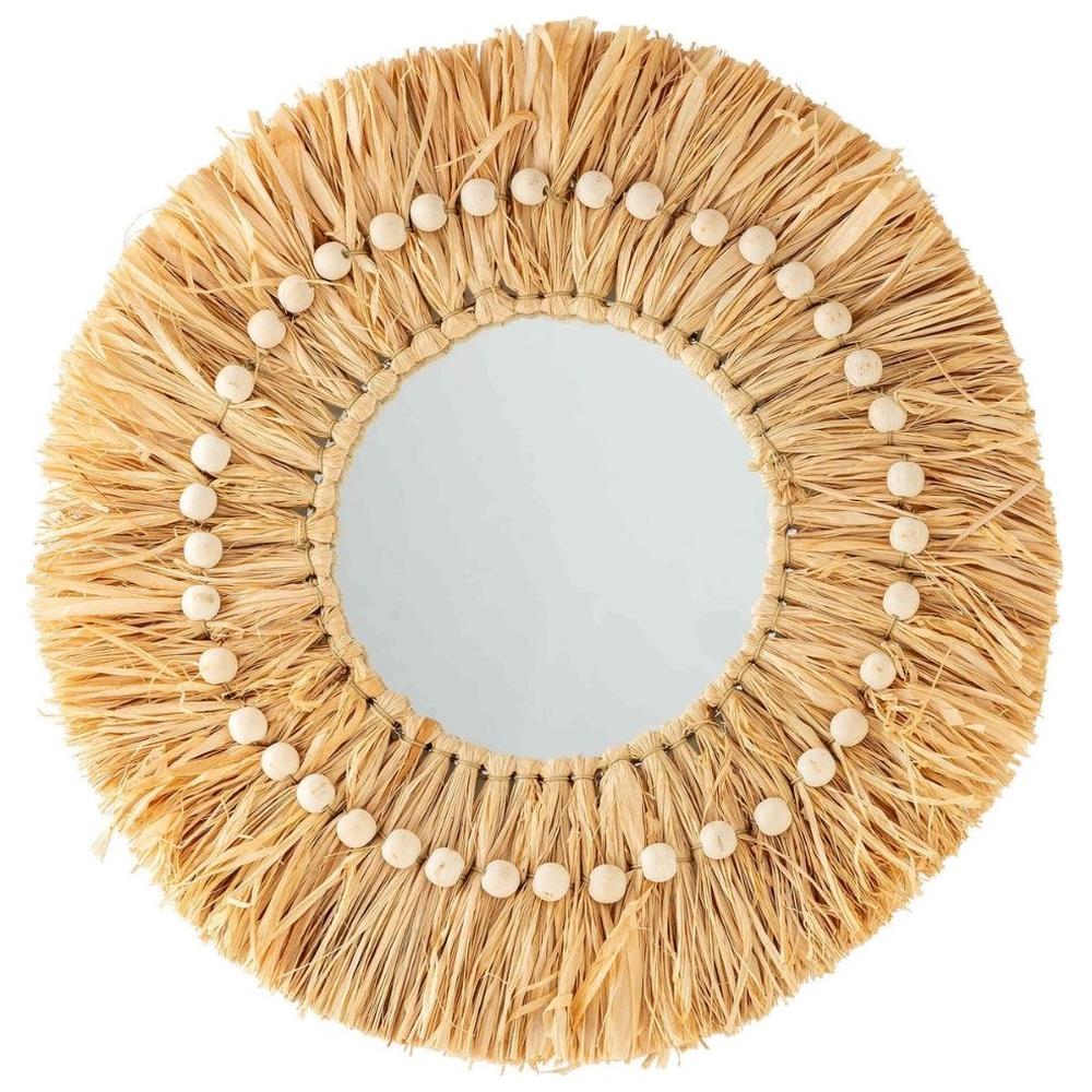 Miroir avec Boules Blanches Kasa 43cm 