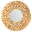 Miroir avec Boules Blanches Kasa 43cm 