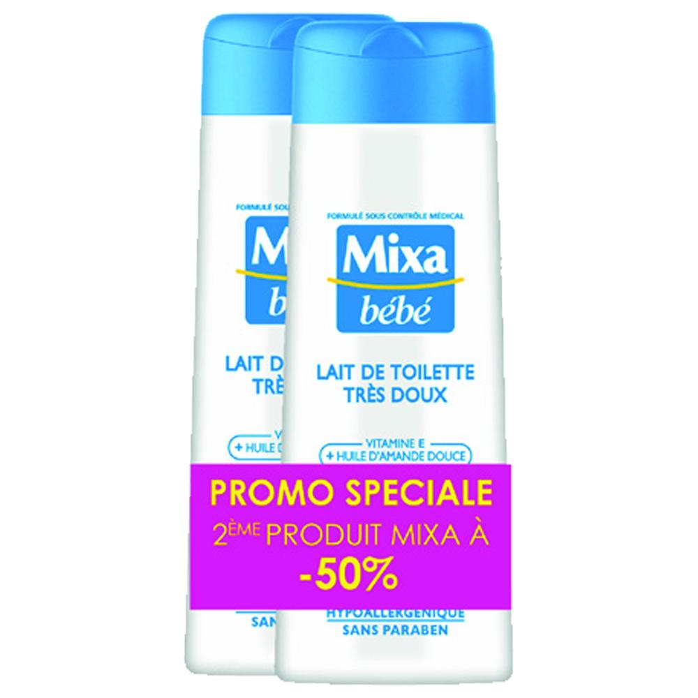 [554734] Lot Lait Mixa Bébé 250ml 2ème à -50%