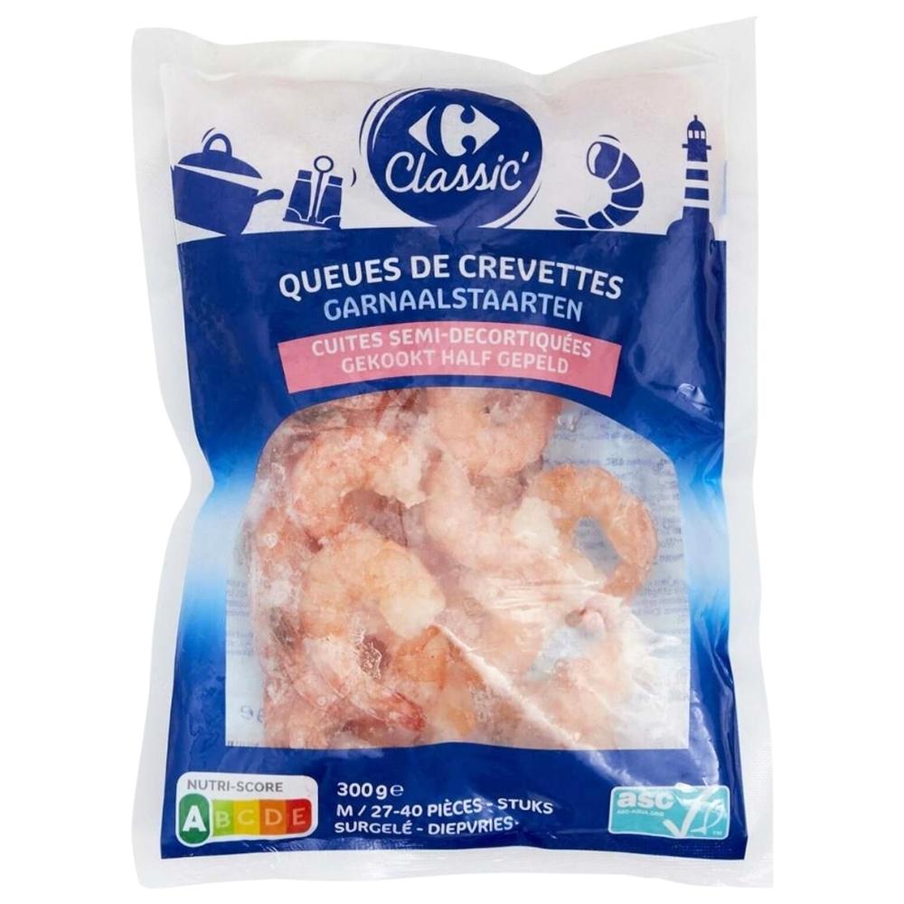 Crevettes Décortiquées Cuites 200/300 Carrefour 300g