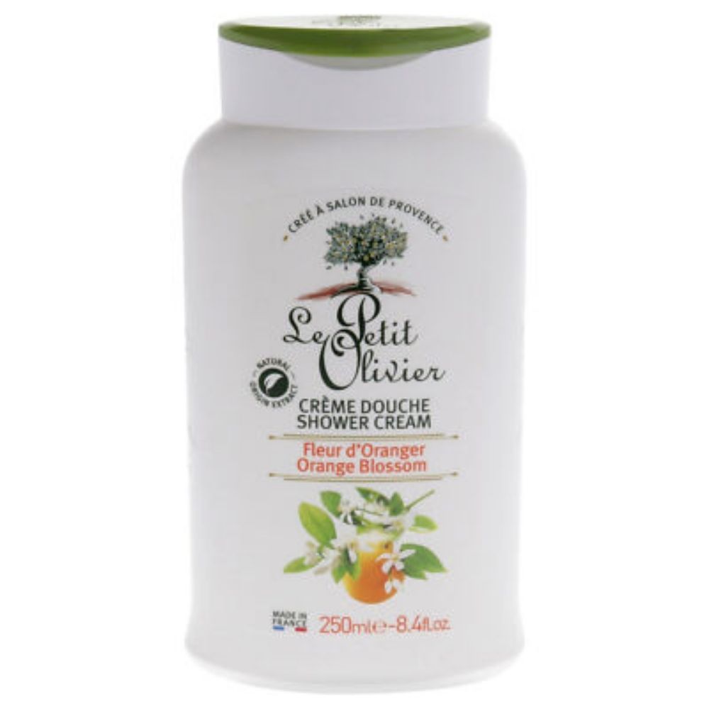 [734745] Crème de douche Fleur d’Oranger -Le petit Olivier 250ml