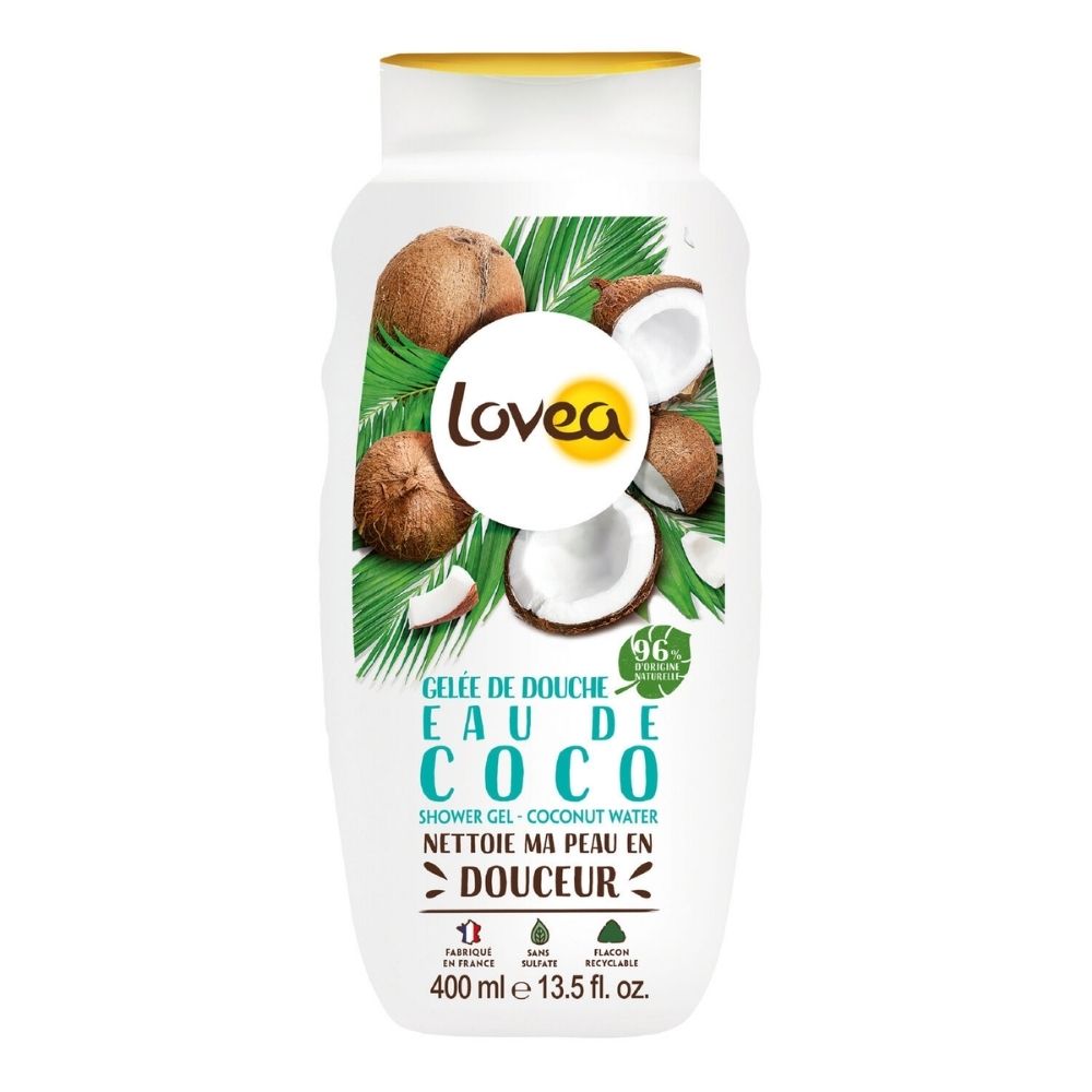 [734713] Gel de Douche à l’Eau de Coco Lovea 400 ml