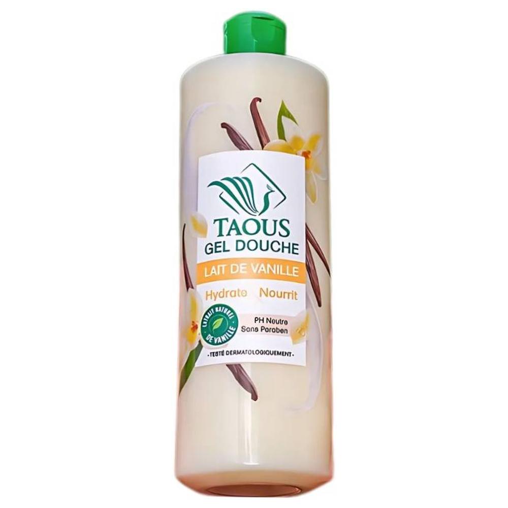 Gel Douche Lait Vanille Taous 650ml