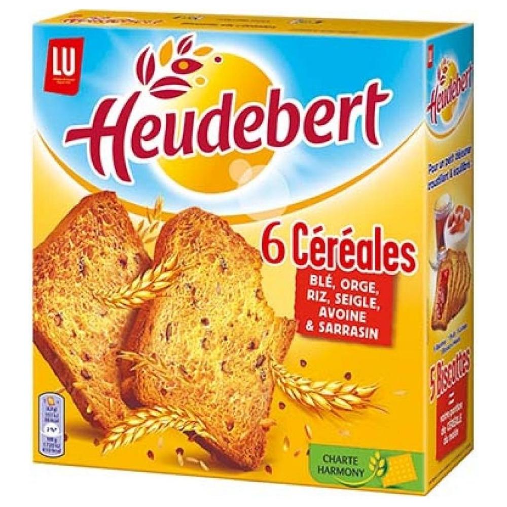[662526] Biscotte 6 Céréales Heudbert 300g