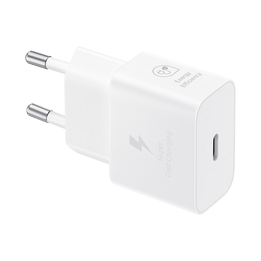 Chargeur Usb-C Secteur avec Câble Blanc Samsung 25W