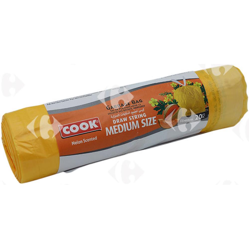 [607614] Sac Poubelle Moyen Lien Traditionnel Astra Cook 20 sacs