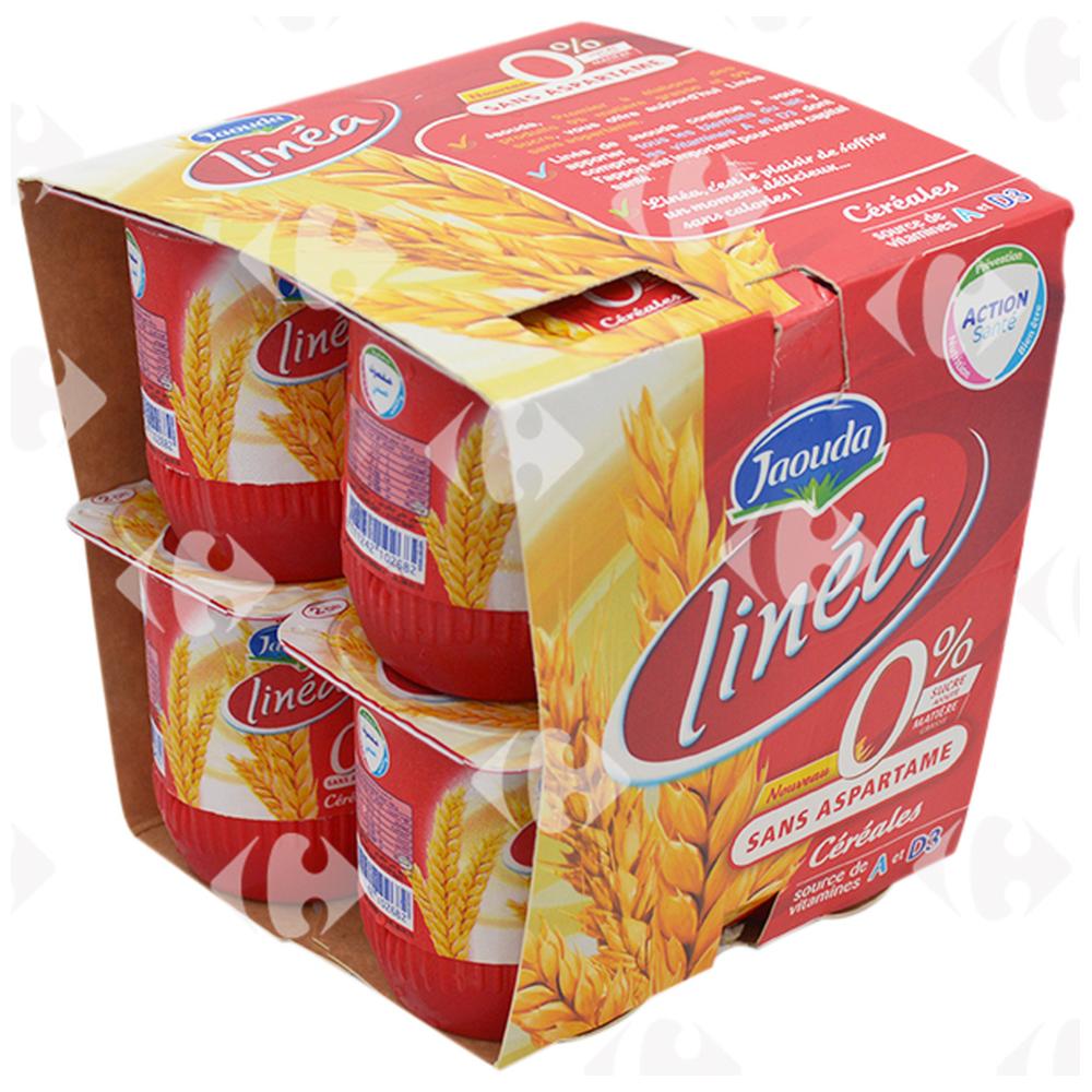 [272425] Pack Yaourt à La Cuillère Linea Céréales Jaouda 110g 8 pots