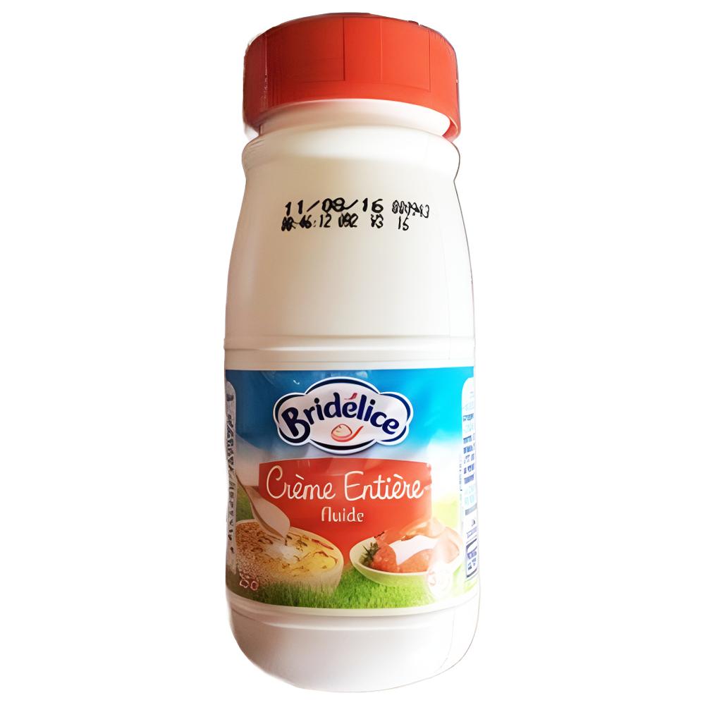 [729170] Crème Fraîche Entière Fluide 30% Bridélice 25cl