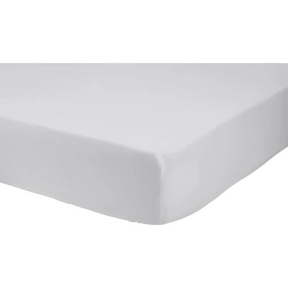 Drap Housse Blanc Tex Home 160x200 cm