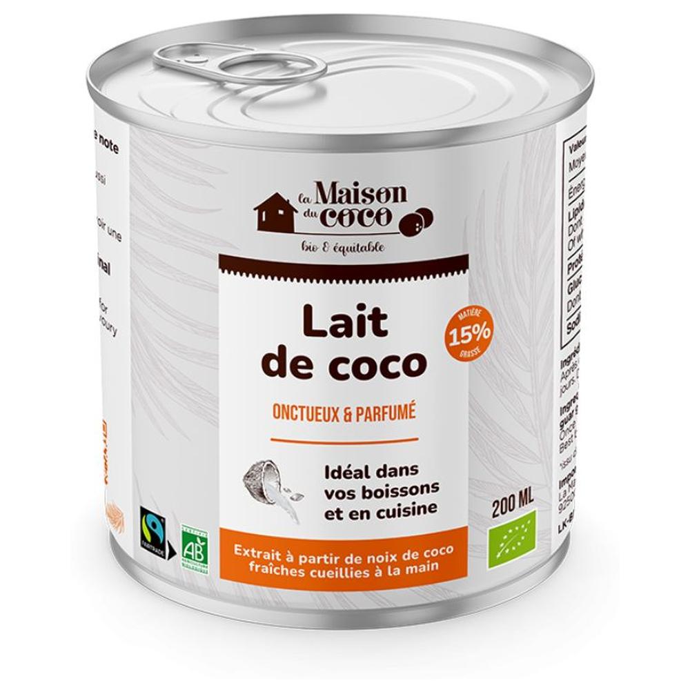 [722573] Lait de Coco 15% MG Maison du Coco 200ml